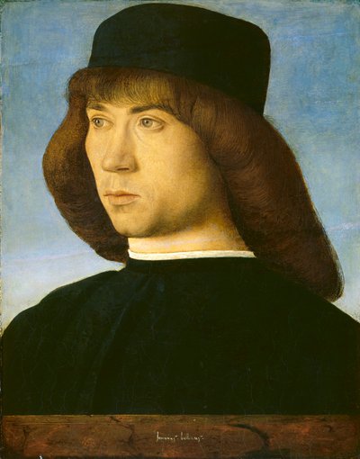 Porträt eines jungen Mannes, ca. 1490 von Giovanni Bellini